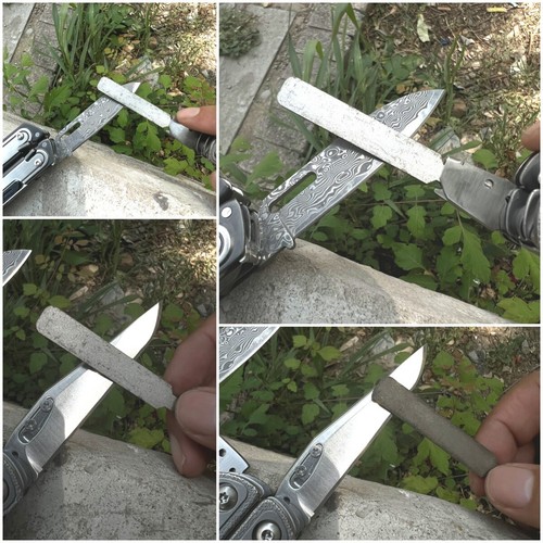 Supporto gambo a T per seghetto in acciaio inox con impugnatura pollice per Leatherman TTI Wave - Foto 13 di 19