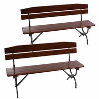 2Er-Set Bank Mit Lehne FüR Biertischgarnitur Festzeltgarnitur Graz 150 Cm
