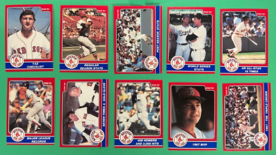 1984 STAR CARL YASTRZEMSKI RED SOX COMPLETE SET 1-24 | eBay