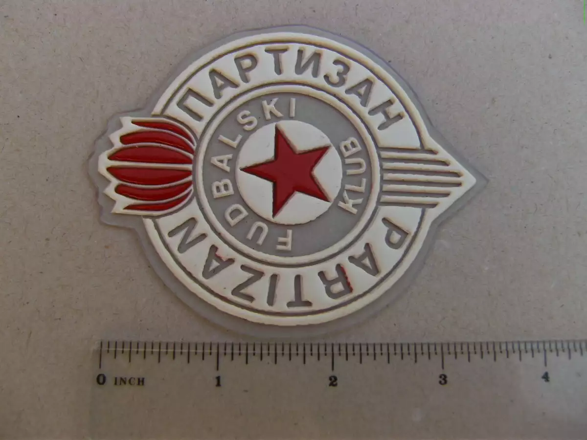 FK Partizan Serbia National Coat of Arms Red Star Belgrade 