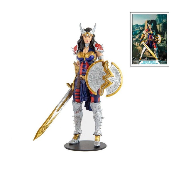 Dc Comics - Multiverse - Wonder Woman Designed By Todd Mcfarlane Action Figure-image