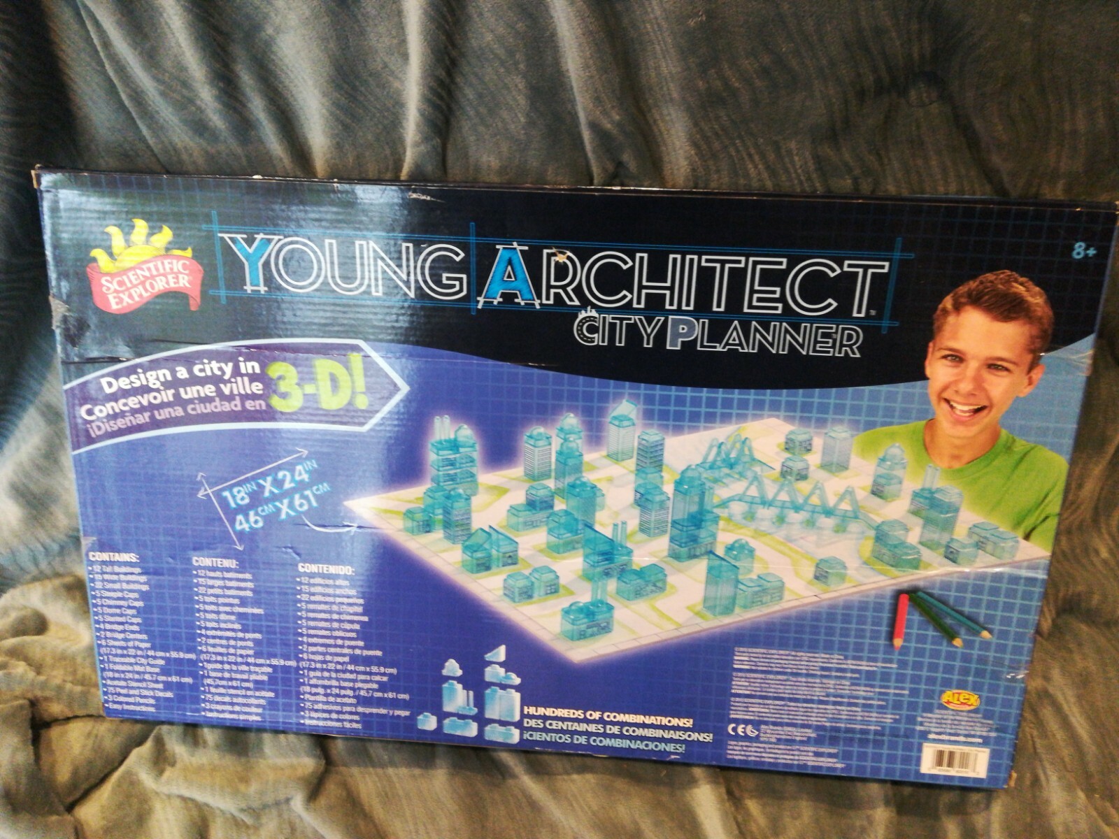 Scientific Explorer Young Architect 3D City Planner Play Set 162