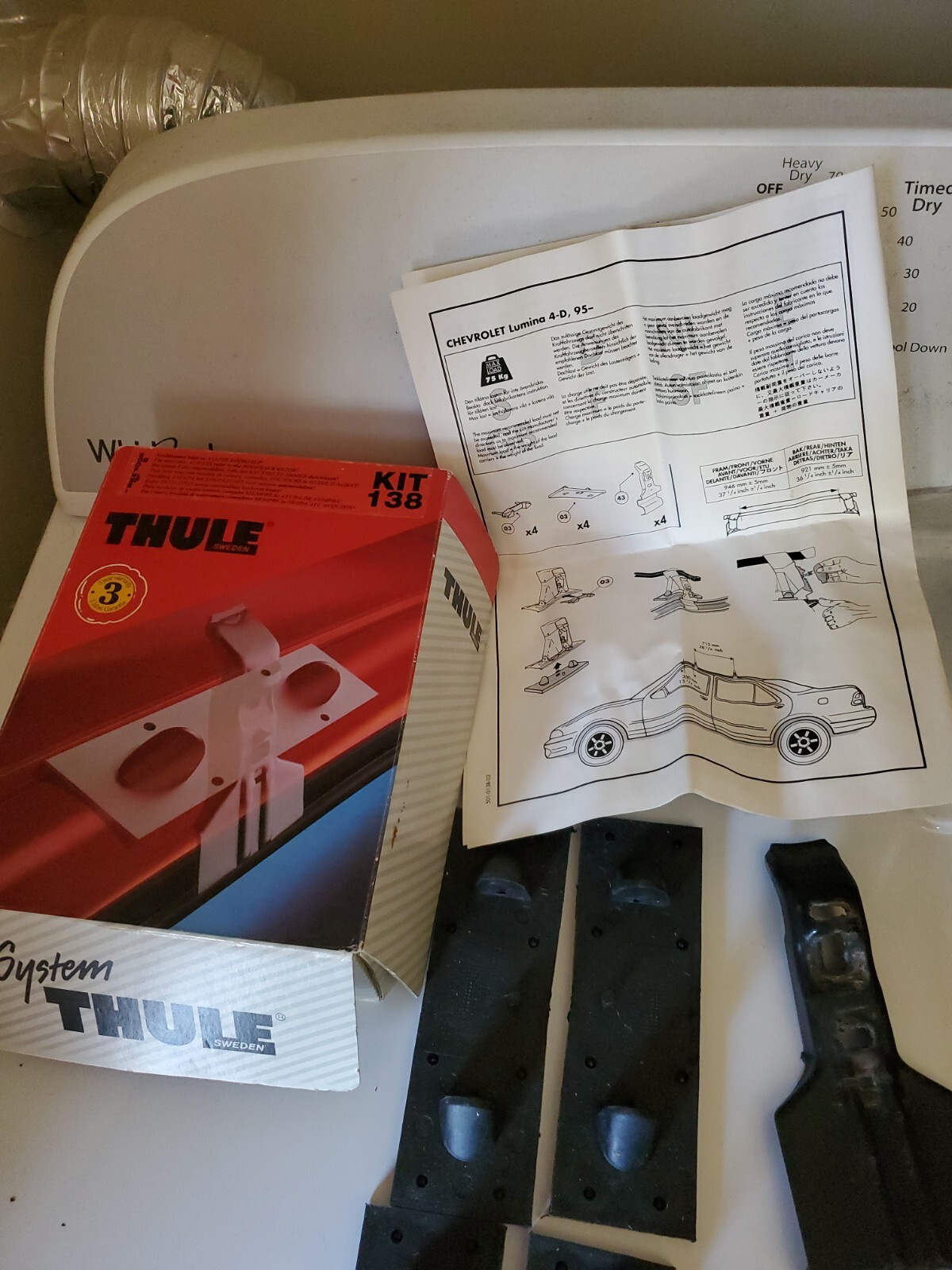 Thule Kit 138 (KIT 138) Use Thule® FitKit for Thule Roof Rack eBay
