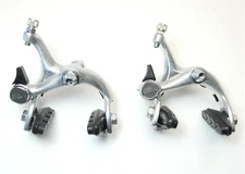 SHIMANO BR-L490 SLR BICYCLE SINGLE PIVOT RECESSED NUT SIDE PULL BRAKES SET 44 MM