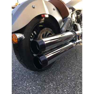 Performance 4'' Mufflers for Indian Scout and Scout 60 Models