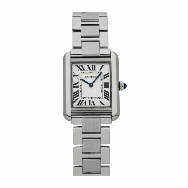Cartier Tank Solo White Women's Watch - W5200013 for sale online | eBay