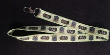10pcs cartoon Yoda Lanyard For Bus subway ID Card KeyChain Holder gift