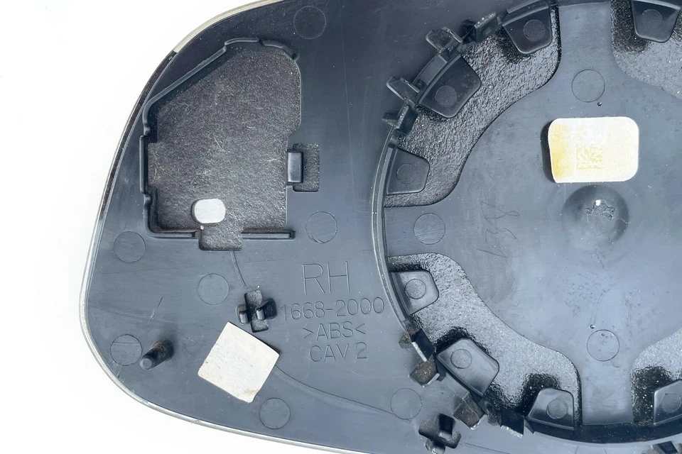 12-22 OEM TESLA MODEL S RIGHT SIDE VIEW MIRROR WIDE ANGLE GLASS AUTO DIM HEATED Foto 4 de 4