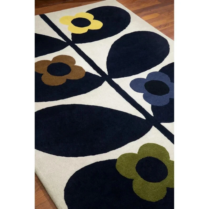 5x8|6x9|x8x10|9x12|10x14|12x15|12x18 Rug Hand Tufted Abstract Country Oriental - Image 3 of 4