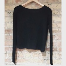 Alice  Olivia 90 Wool, 10 Cashmere Silk Crossback Sweater Sz Small