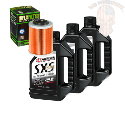 Oil Change Kit For 2011 Can-Am Outlander 500 IRS Maxima Synthetic 5W-40