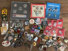 NFL CFL MISL MLS NRL USFL WC AAF NWSL Logo Football Soccer Rugby * Pick a Pin