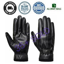 Guantes De Cuero Para Hombre Para El Frio Invierno Comodos Calientes Elegantes
