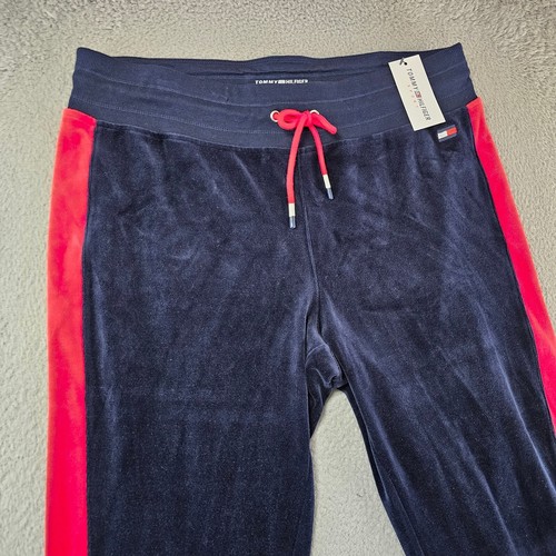 Tommy Hilfiger Sport Track Suit Set Jacket Pants Womens Extra Large Colorblock - Picture 11 of 19
