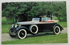 Antique Car 1929 Rolls Royce Springfield Ascor Phaeton Auto Vintage Postcard