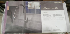 Allen  Roth Bryton Pull-Down Kitchen Faucet Stainless Steel w/Light - 2517064