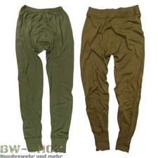 ORIGINAL BUNDESWEHR UNTERHOSE LANG OLIV / TROPEN KHAKI NEU BW HOSE ARMEE WINTER