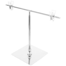 T Shaped Poster Stand Adjustable Display Poster Desktop Poster Holder for Store