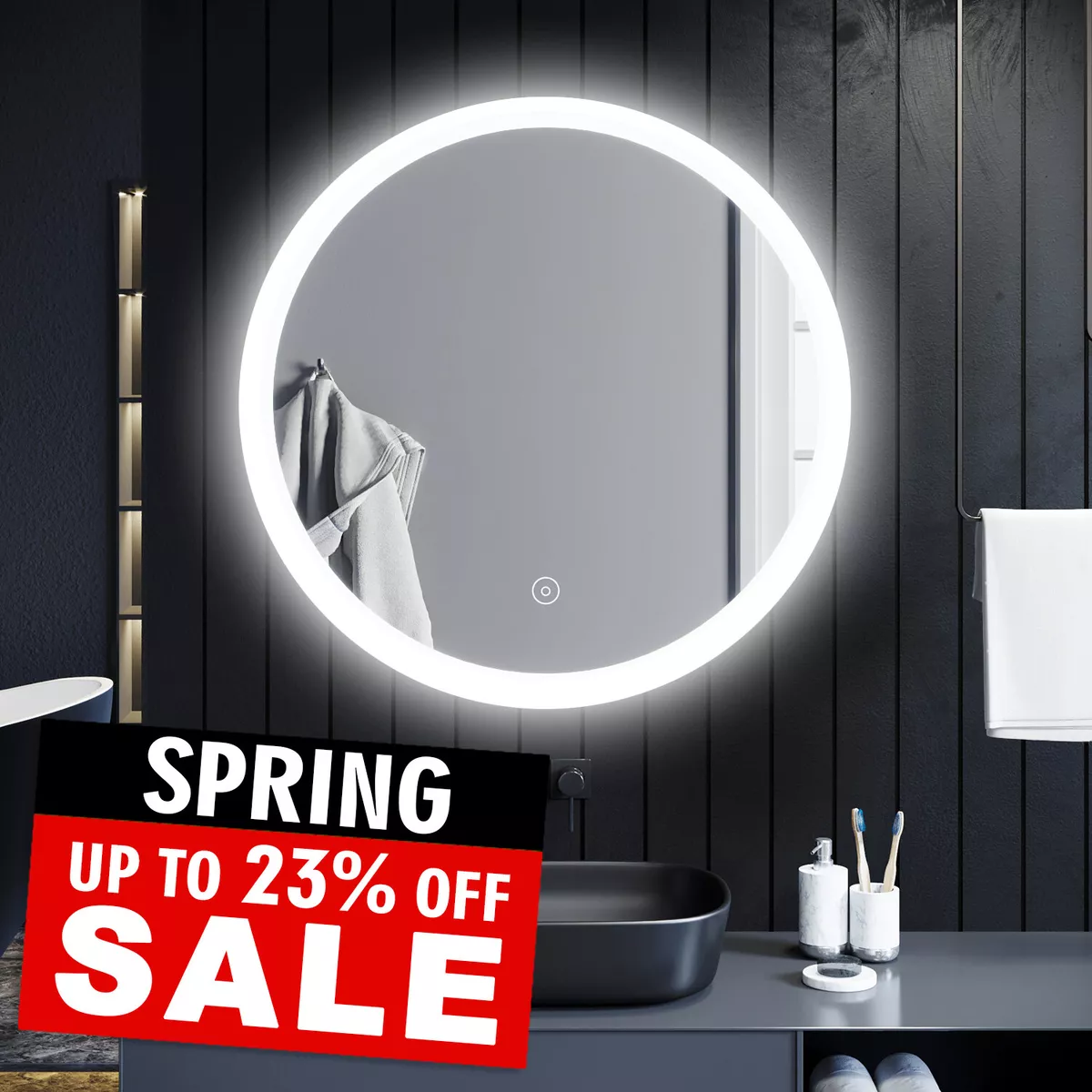 Elegant 2024 led mirror