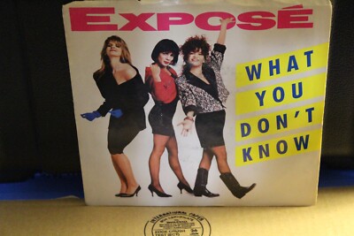 EXPOSE 45 RPM PIC SLEEVE RECORD...MDAY 8