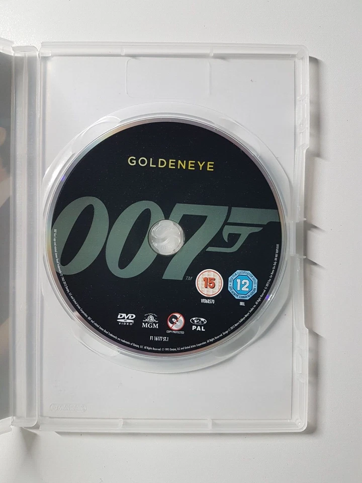 James Bond DVD Bundle Golden Eye On Her Majestys Secret Service VGC Free Postage - Image 2 of 4