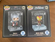 IRON MAN & THOR Diecast Funko Pop! LTD DOLL NEW #02/05 Marvel Toy Die Cast Dolls