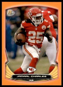 14 Bowman Orange V94 Jamaal Charles 50 Ebay