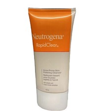 neutrogena rapid clear polishing cleanser 5.1oz SCUFFED EXTERIOR