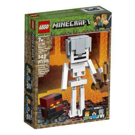 Lego Minecraft Skeleton Bigfig With Magma Cube 142pcs For Sale Online Ebay