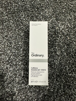 The Ordinary Caffeine Solution 5 EGCG - 30ml New in Box