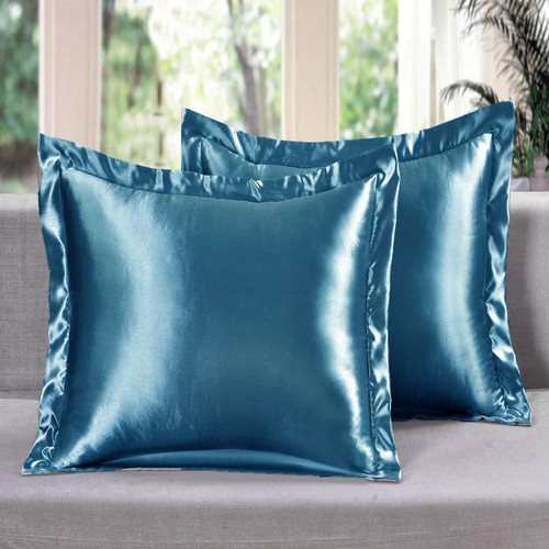 Solid Turquoise Cover Case Pillow 