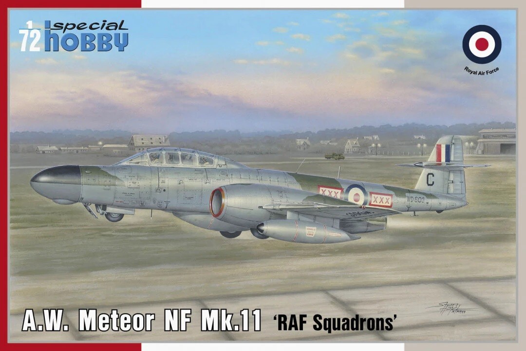 Special Hobby 72437 1:72nd scale A.W. Meteor NF Mk.11 'RAF Squadrons'