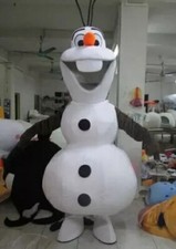 FROZEN olaf elsa anna mascot