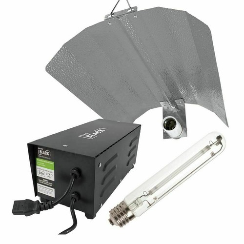 Lumii Black Magnetic Kit 600w HPS Hydroponic Grow Light Lamp Ballast Reflector - 第 1/5 張圖片
