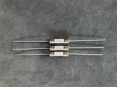 WALTER ELEC 5A T5AH250V FOOT LEAD CERAMIC FUSE SLOW BLOW FUSE T5 AXIAL 5 AH 5.2X20mm 3PCS