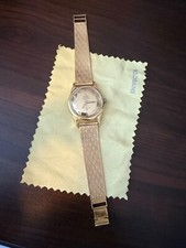 vintage omega constellation pie pan 18k gold