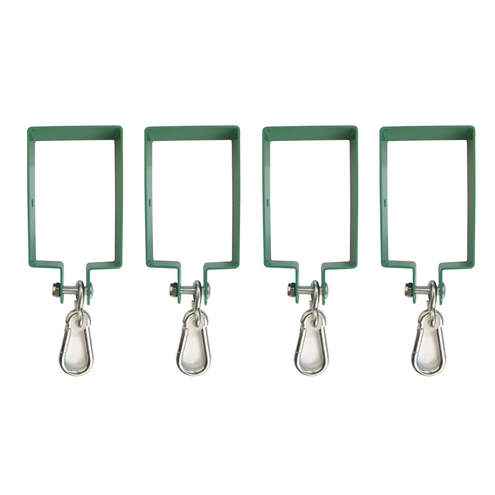 Hi Flame Heavy Duty Steel Swing Hangers for Wooden Sets Includes Snap Hooks. ...