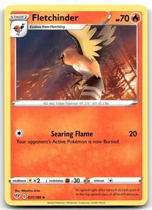 Fletchinder 031/189 Darkness Ablaze Uncommon Pokémon Card