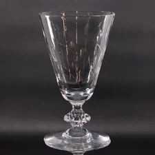 Duncan Miller Willow Juice Glass Etched Crystal Vintage 1950's 
