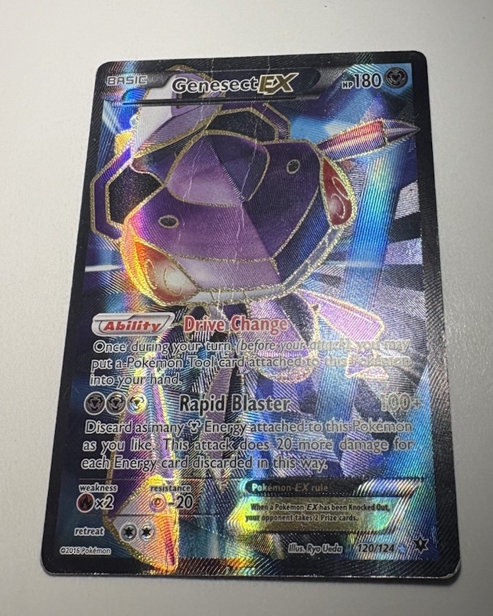 Genesect EX (Full Art) 120/124 Fates Collide Holo