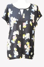 Clements Ribeiro Damen Oberteil Gr. 38 (M) Schwarz NEU Freizeit Alltag Top