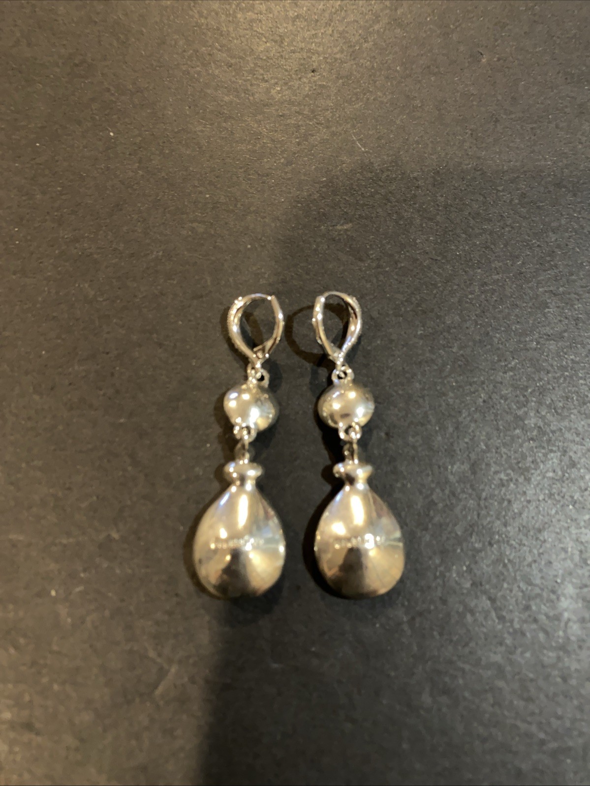 GIVENCHY CRYSTAL RHINESTONE TEARDROP DANGLE LEVER… - image 5