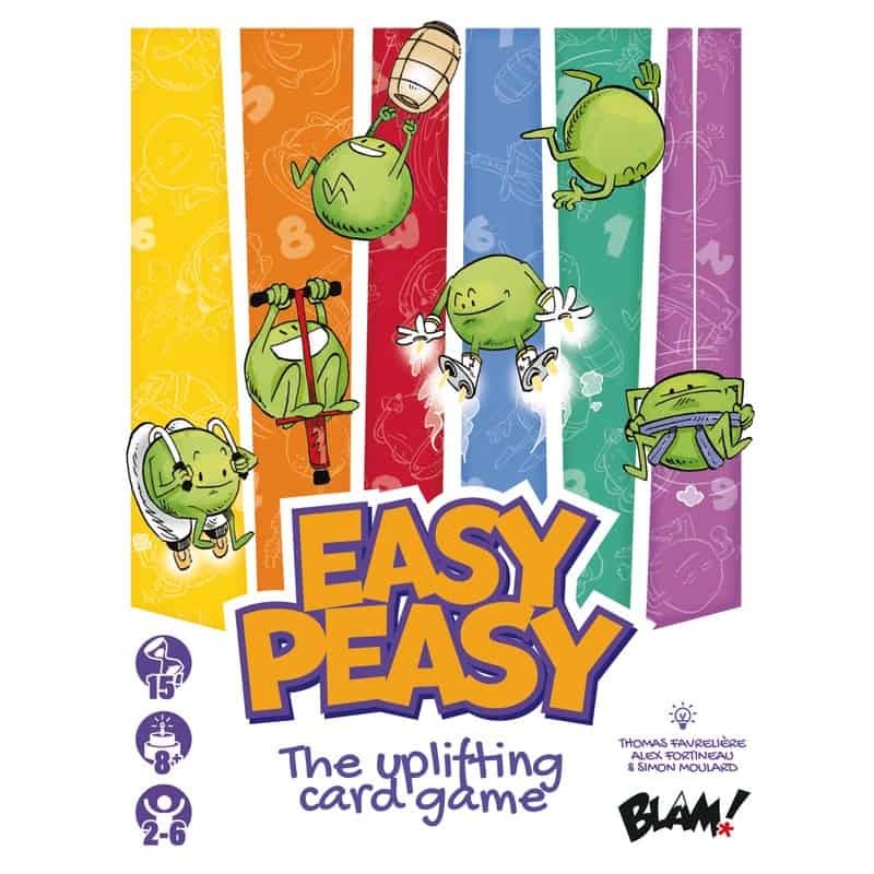 Easy Peasy (Blam!) | Family Games | Ages: 8+ | Players: 2-6 | Time: 15 mins