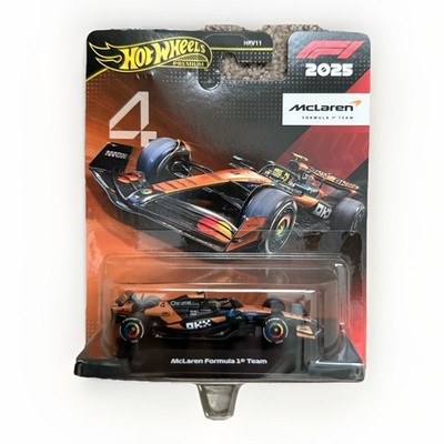 2025 HOT WHEELS PREMIUM MCLAREN FORMULA 1 #4 | eBay