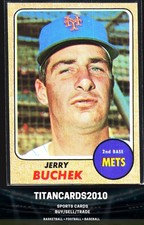 Jerry Buchek 1968 Topps New York Mets #277 Free SHIPPING