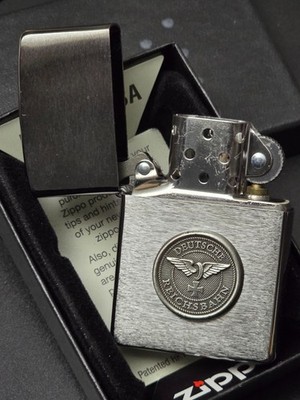 Zippo Deutsche Reichsbahn EK (Custom PIN Style) Emblem,Lighter - Chrom gebürstet