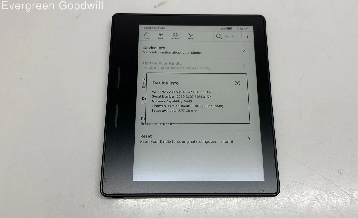 [ ジャンク][希少品]Amazon Kindle Oasis 第8世代 Amazon Kindle Oasis (8th Generation) Wi-Fi eBook Readers for sale