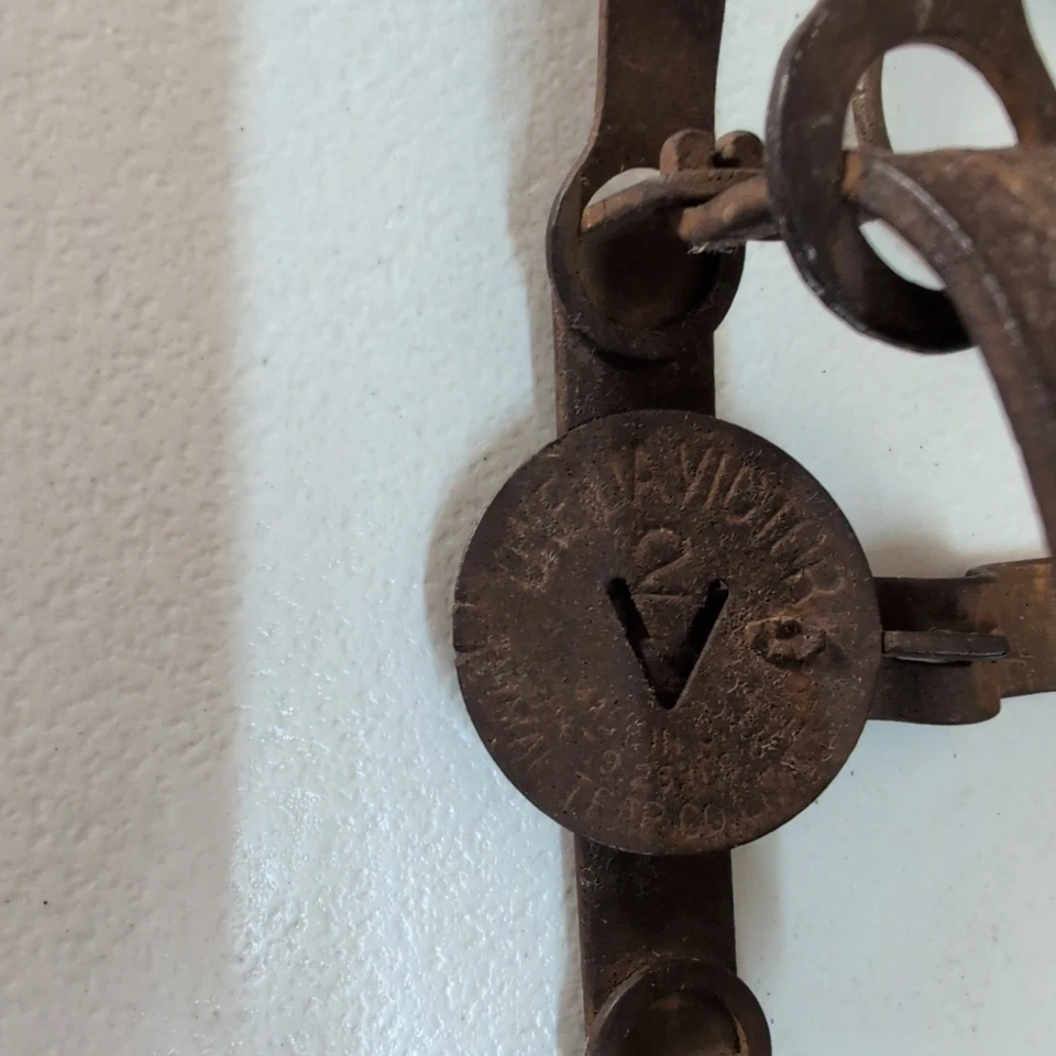 Victor #2 Trap Double Long Spring Trap Trapping Vintage - Image 2 of 4
