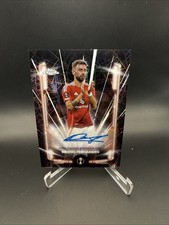 2024-25 TOPPS Chrome UCC - Bruno Fernandes Black Lazer Autografo Topps Auto