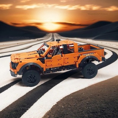 Ford F-150 Raptor Off-Road Fahrzeug Building Set | +1379pcs | Technic Replika